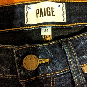 Paige Verdugo Ankle Jeans Sz 26